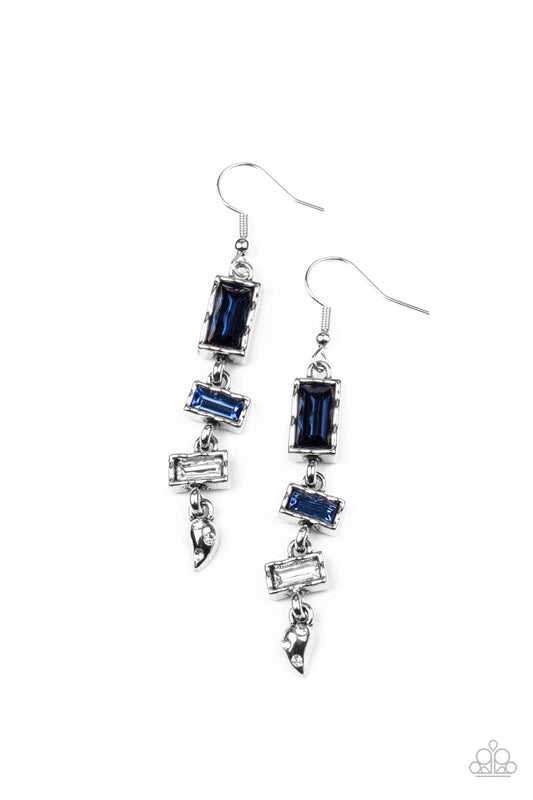 Paparazzi Accessories: Modern Day Artifact - Blue Earring