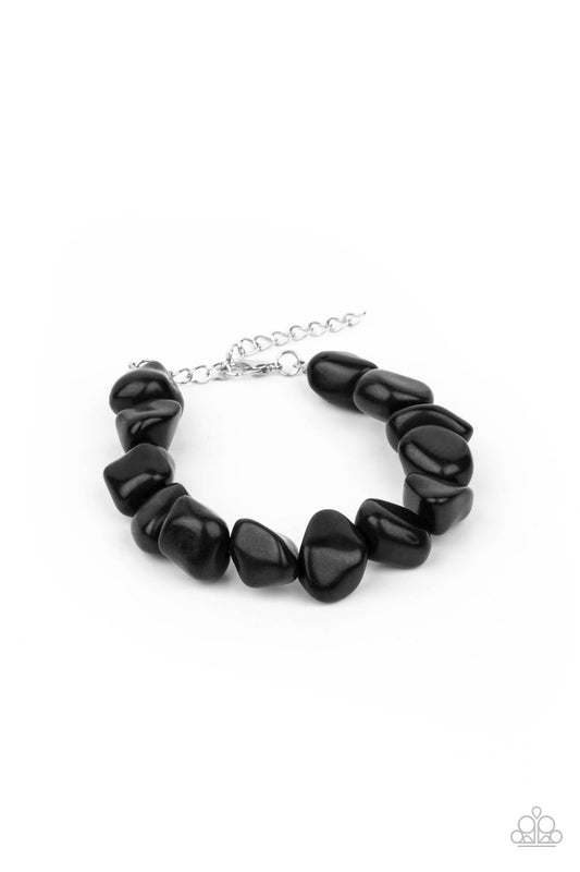 Paparazzi Accessories: Prehistoric Paradise - Black Bracelet