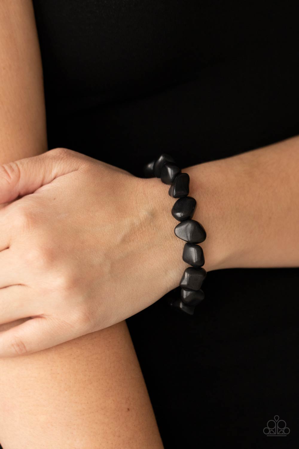 Paparazzi Accessories: Prehistoric Paradise - Black Bracelet