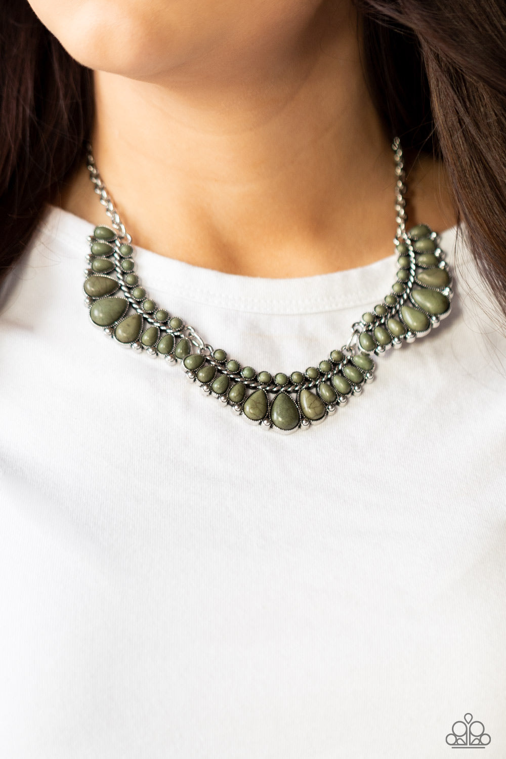 Paparazzi Accessories: Naturally Native - Green Necklace