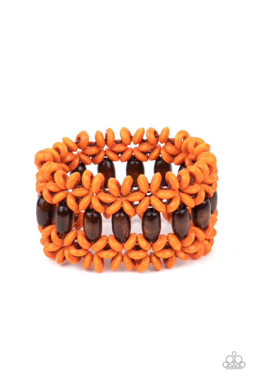 Paparazzi Accessories: Bali Beach Retreat - Orange Bracelet