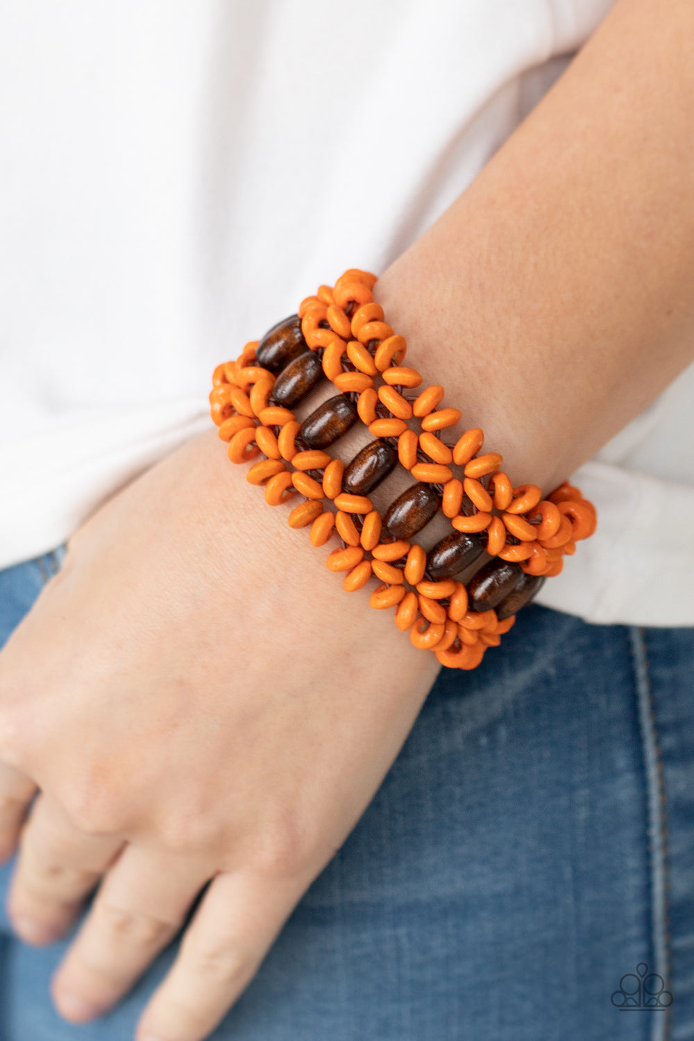 Paparazzi Accessories: Bali Beach Retreat - Orange Bracelet