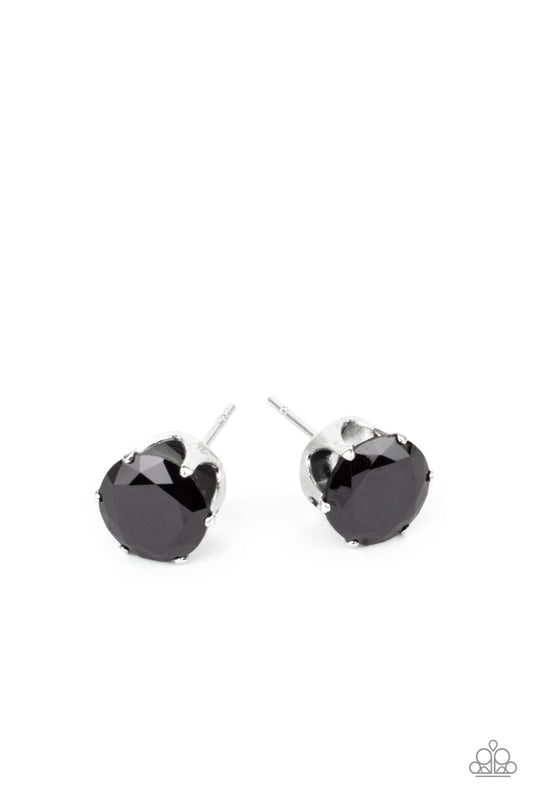 Paparazzi Accessories: Modest Motivation - Black Earring