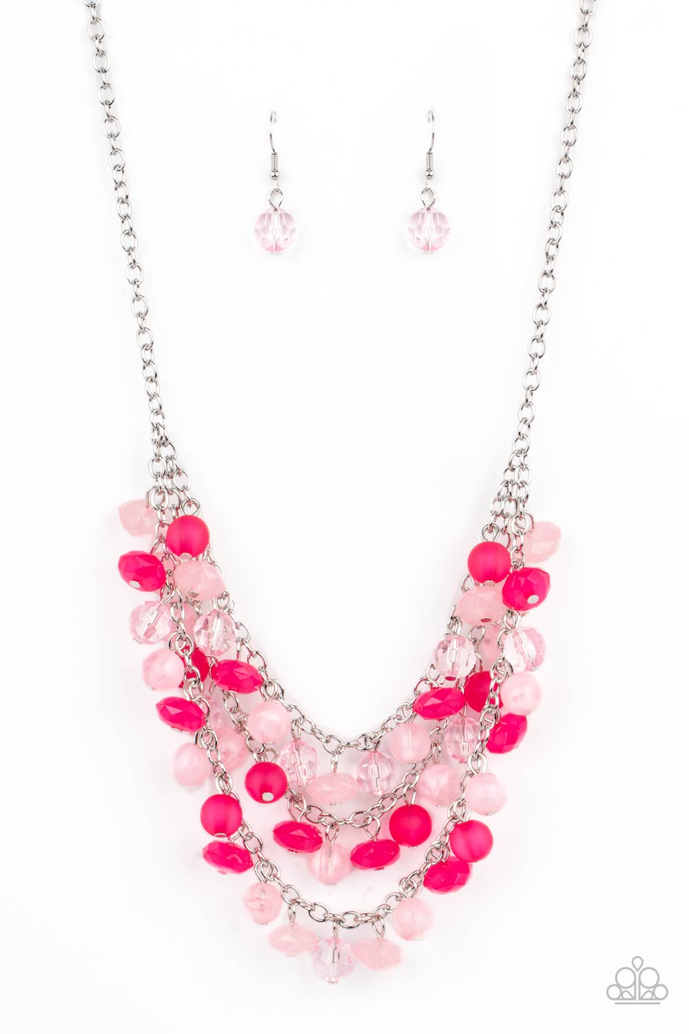 Paparazzi Accessories: Fairytale Timelessness - Pink Necklace