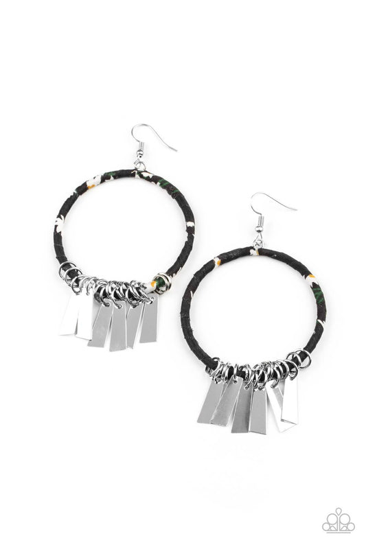 Paparazzi Accessories: Garden Chimes - Black Earring
