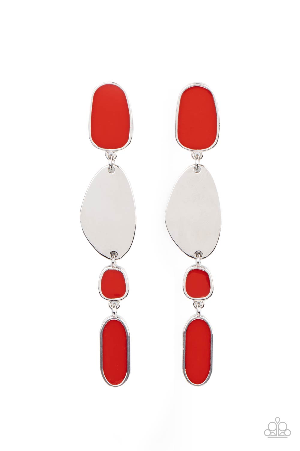 Paparazzi Accessories: Deco By Design - Red Earring