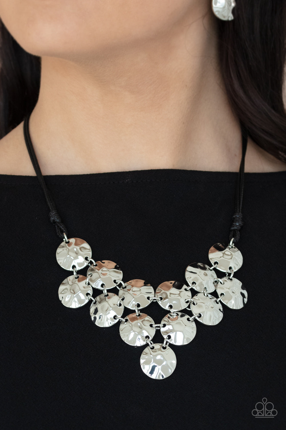 Paparazzi Accessories: Token Treasure - Black Necklace