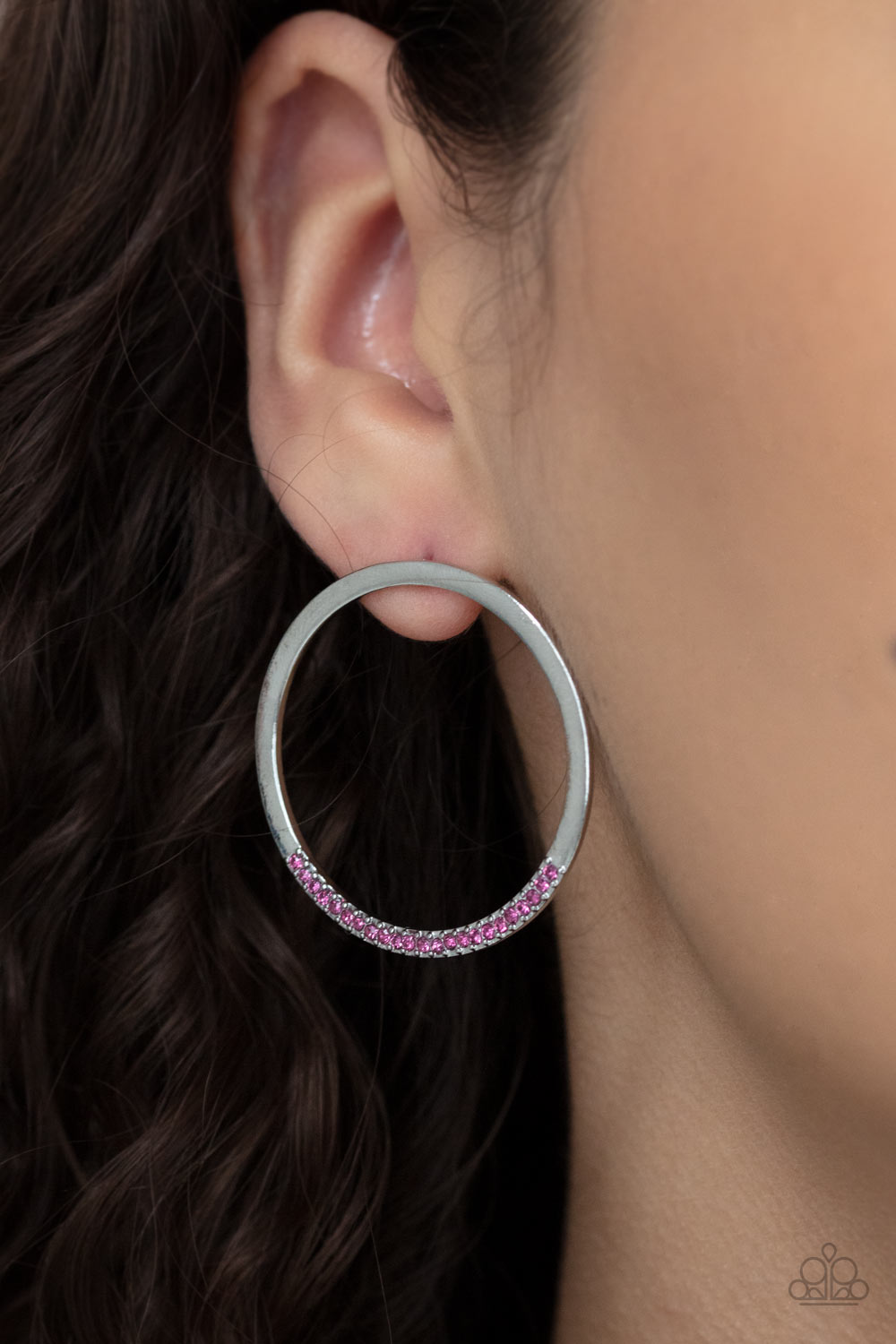 Paparazzi Accessories: Spot On Opulence - Pink Earring