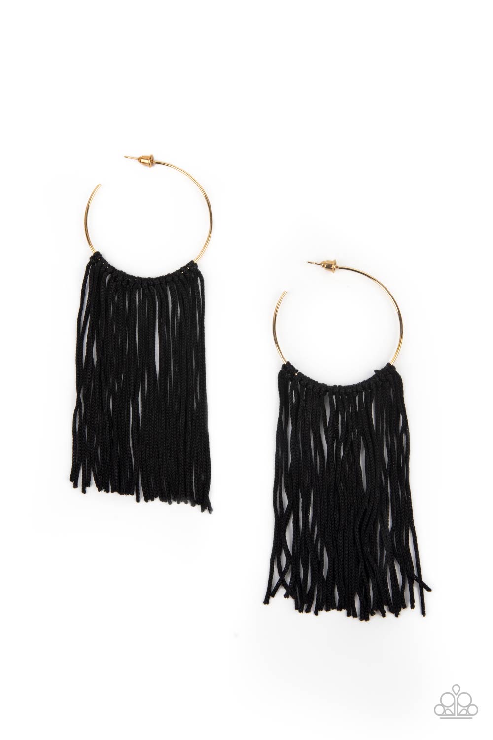 Paparazzi Accessories: Flauntable Fringe - Gold Earring