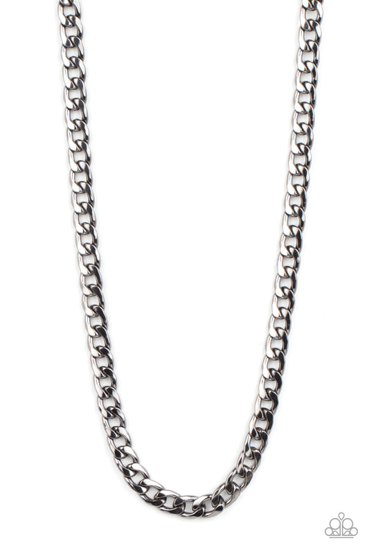 Paparazzi Accessories: Knockout Champ - Black Necklace