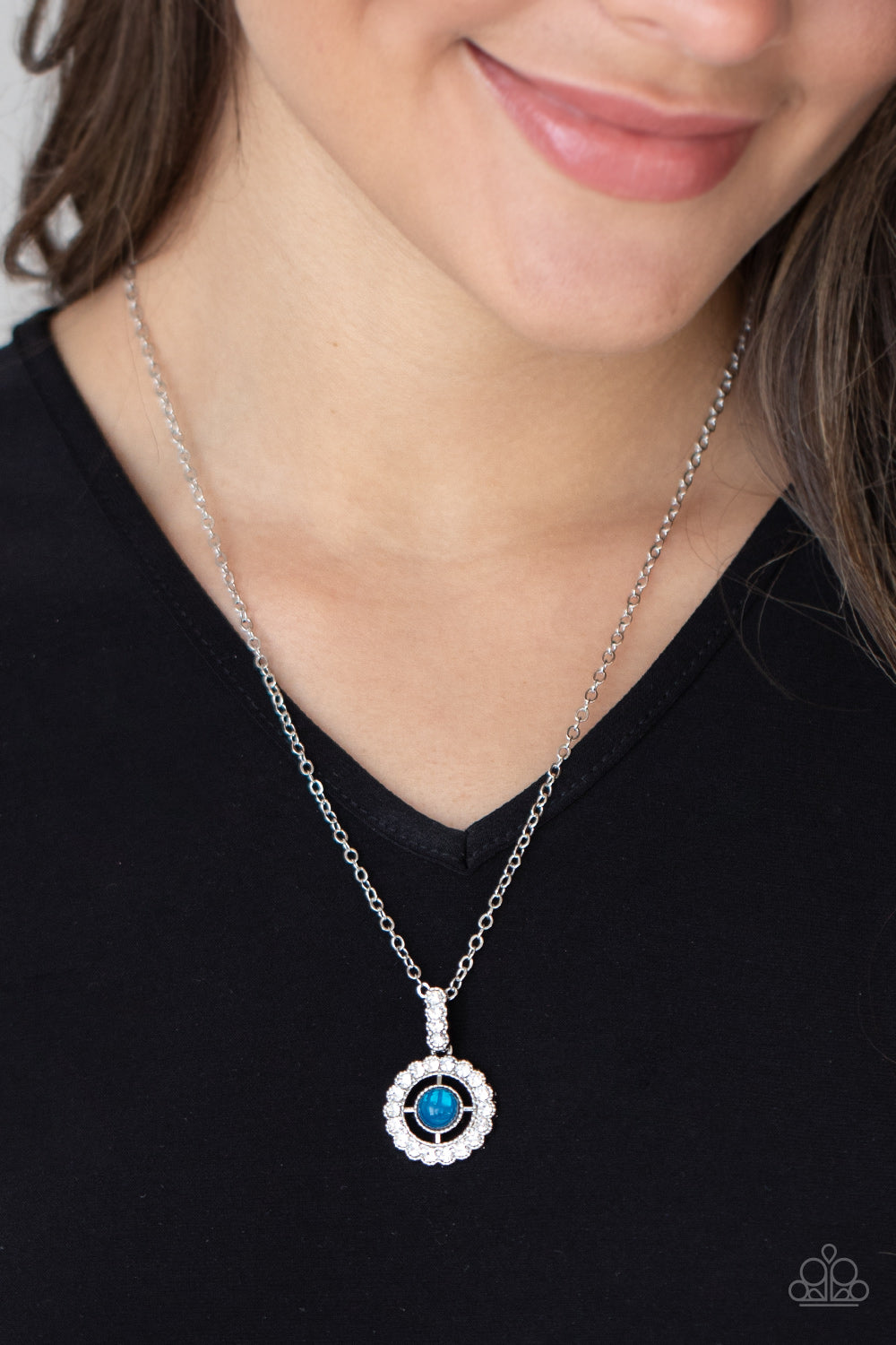 Paparazzi Accessories: Springtime Twinkle - Blue Necklace