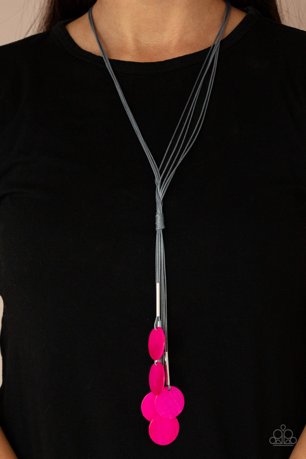 Paparazzi Accessories: Tidal Tassels - Pink Necklace