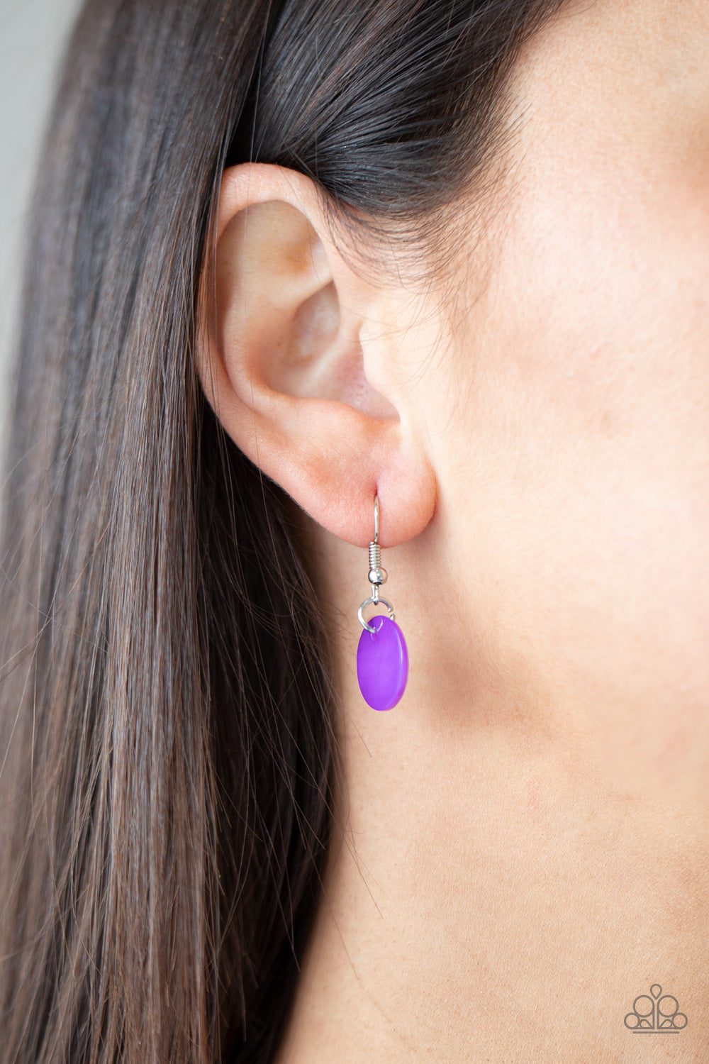 Paparazzi Accessories: Tidal Tassels - Purple Necklace