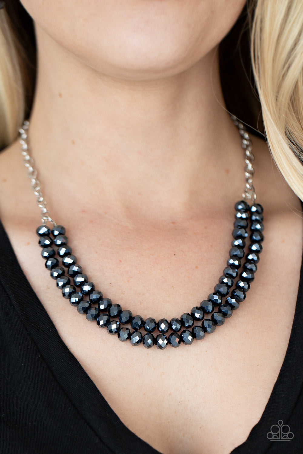 Paparazzi Accessories: May The FIERCE Be With You - Blue Necklace