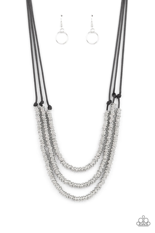 Paparazzi Accessories: RING to Reason - Black Necklace