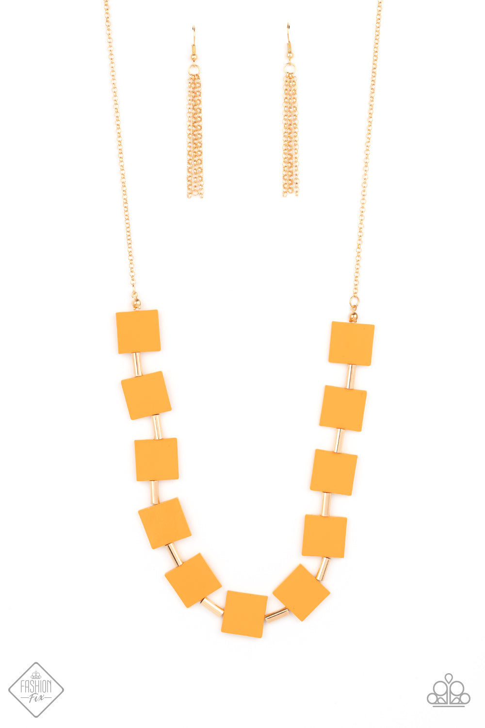 Paparazzi Accessories: Hello, Material Girl - Orange Necklace