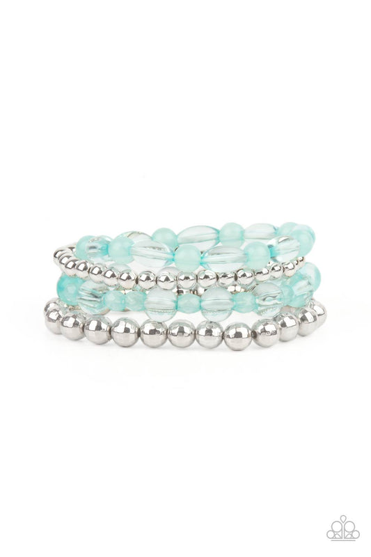Paparazzi Accessories: Delightfully Disco - Blue Bracelet