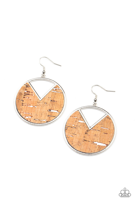 Paparazzi Accessories: Nod to Nature - White Earring