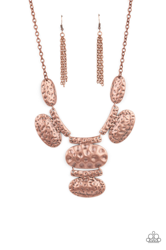 Paparazzi Accessories: Gallery Relic - Copper Necklace