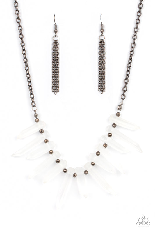 Paparazzi Accessories: Ice Age Intensity - Black Necklace
