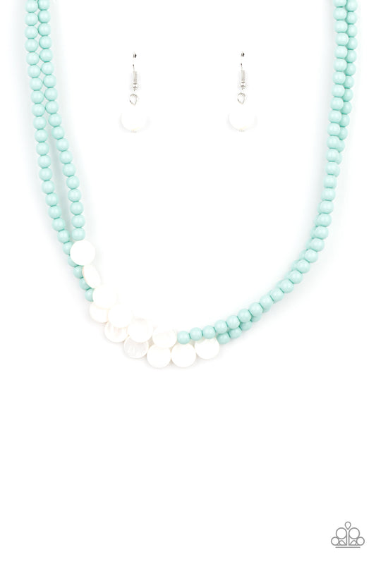 Paparazzi Accessories: Extended STAYCATION - Blue Necklace
