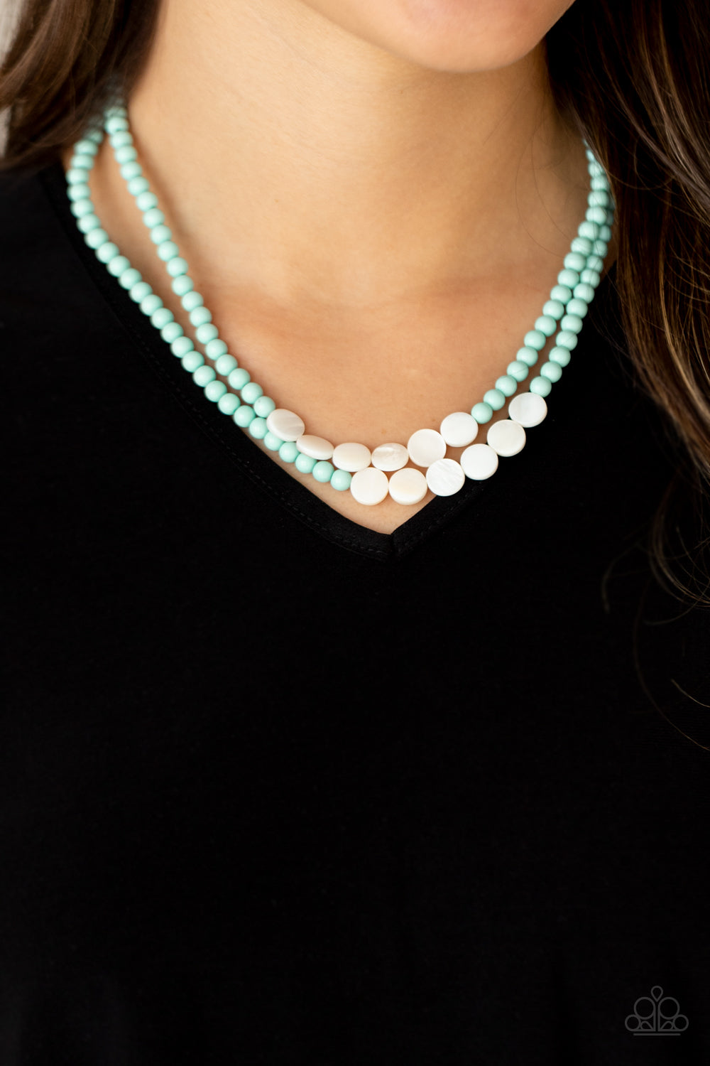 Paparazzi Accessories: Extended STAYCATION - Blue Necklace