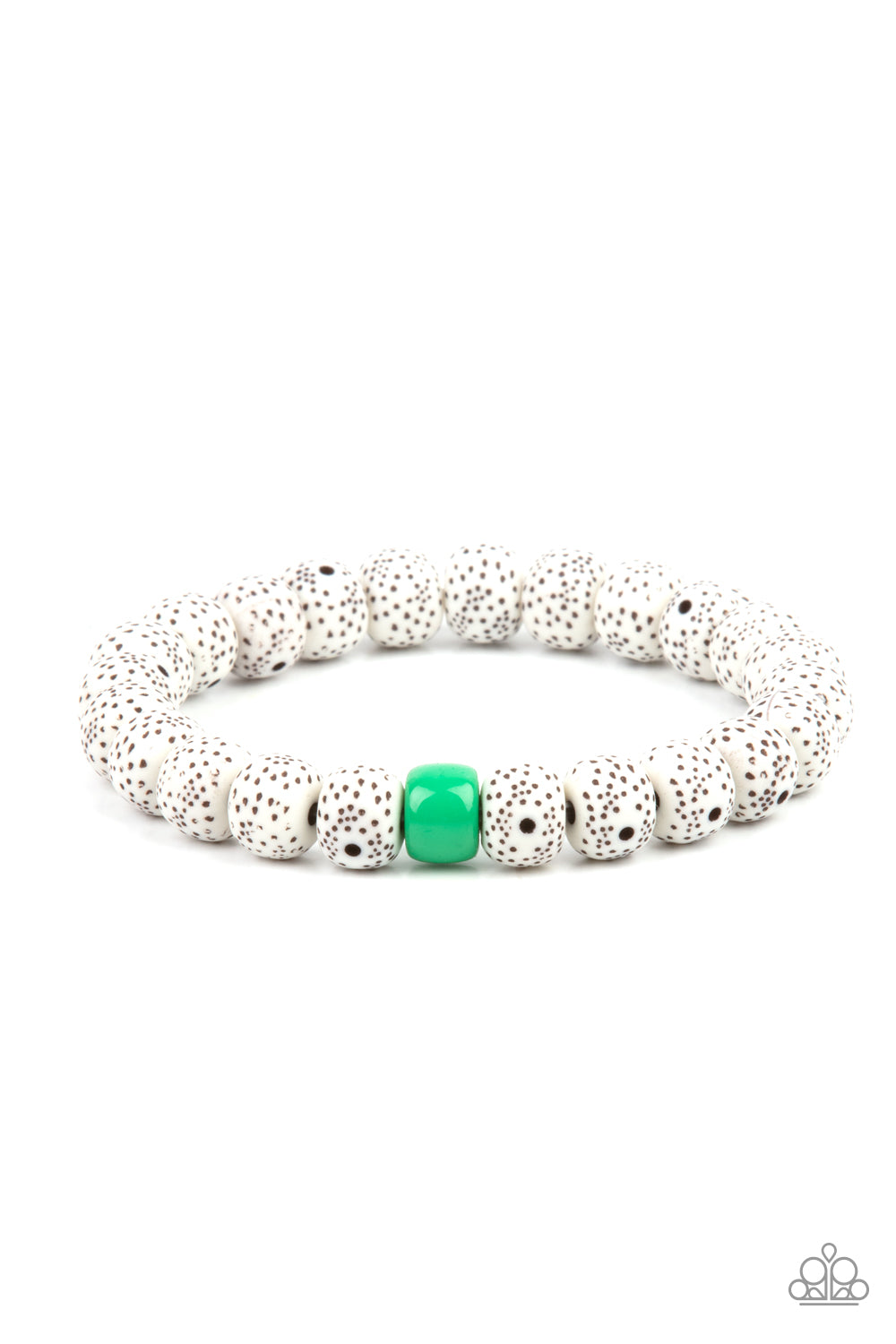 Paparazzi Accessories: ZEN Second Rule - Green Bracelet