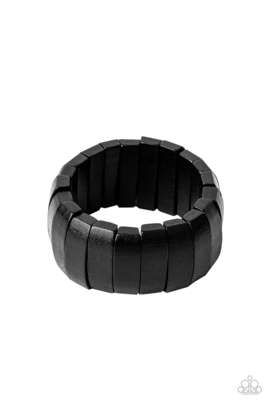 Paparazzi Accessories: Raise The BARBADOS - Black Bracelet