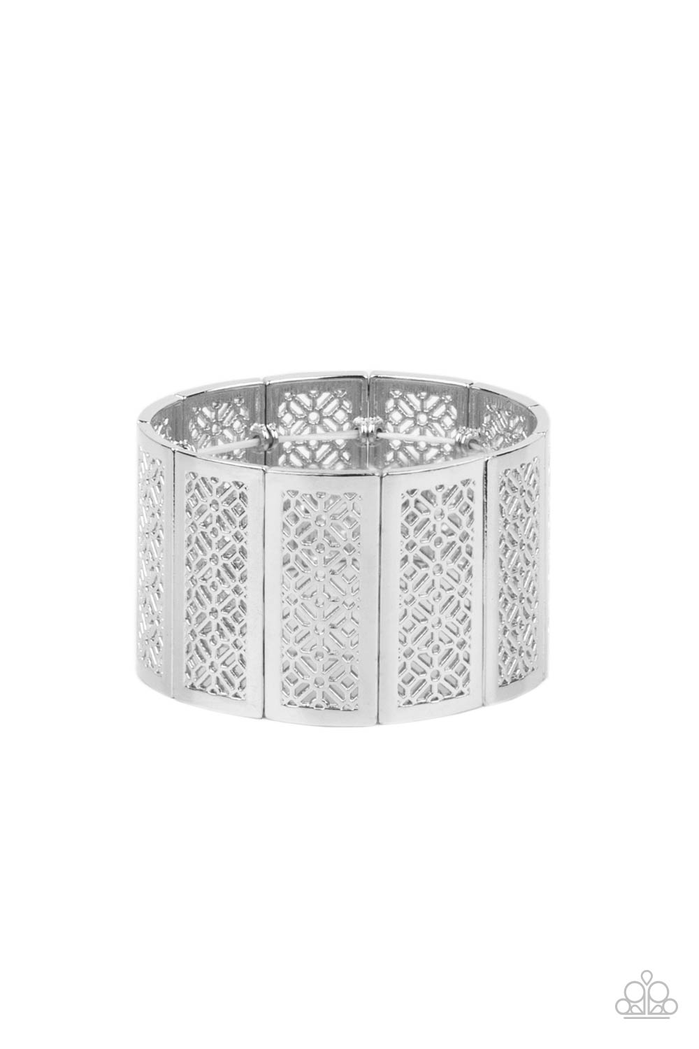 Paparazzi Accessories:Thai Terrariums - Silver Bracelet