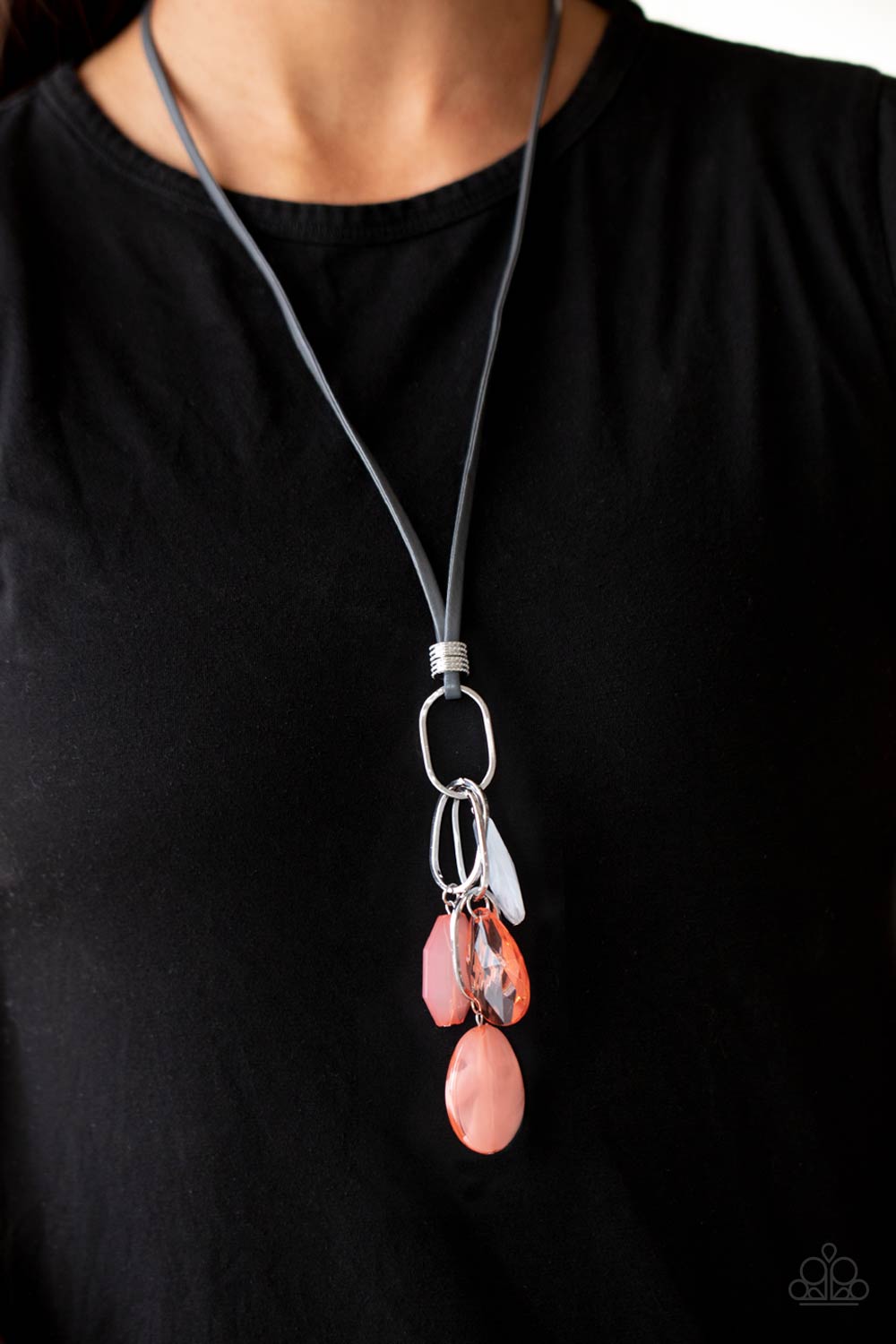 Paparazzi Accessories: Fundamentally Flirtatious - Orange Necklace