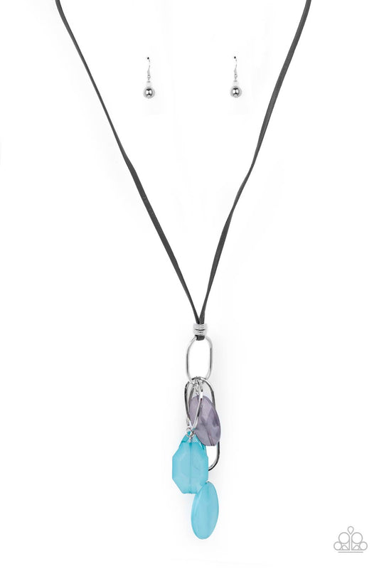 Paparazzi Accessories: Fundamentally Flirtatious - Blue Necklace