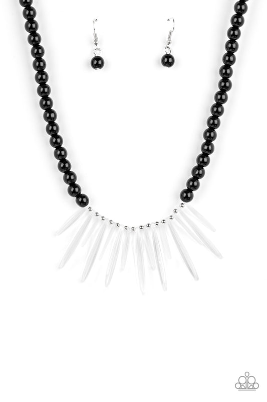 Paparazzi Accessories: Icy Intimidation - Black Necklace
