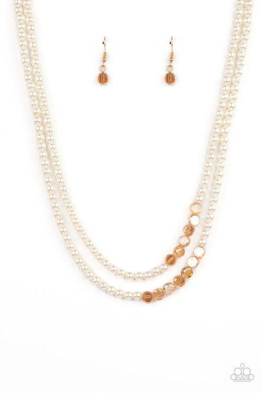 Paparazzi Accessories: Poshly Petite - Gold Necklace