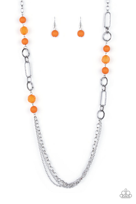 Paparazzi Accessories: POP-ular Opinion - Orange Necklace