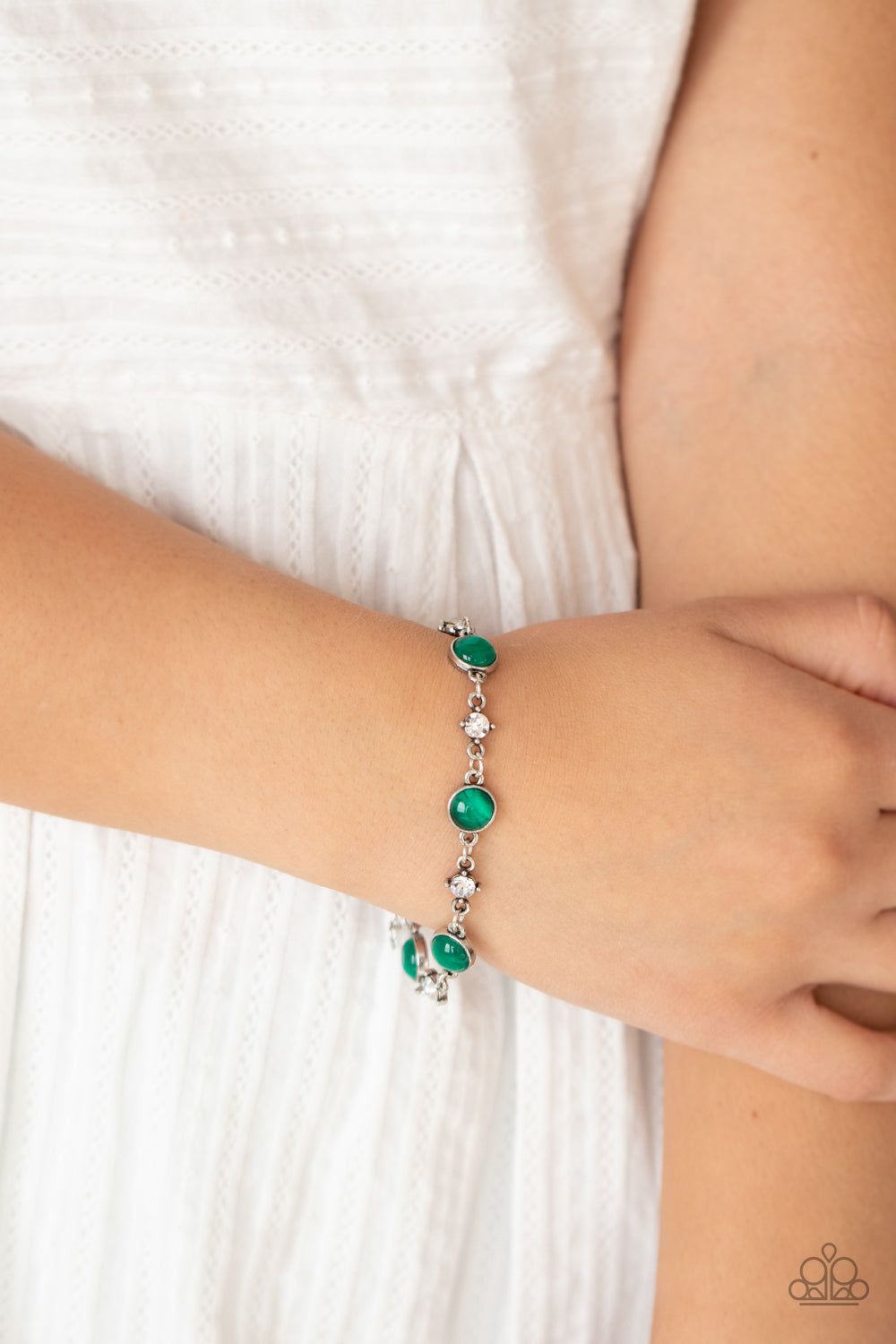 Paparazzi Accessories: Use Your ILLUMINATION - Green Bracelet