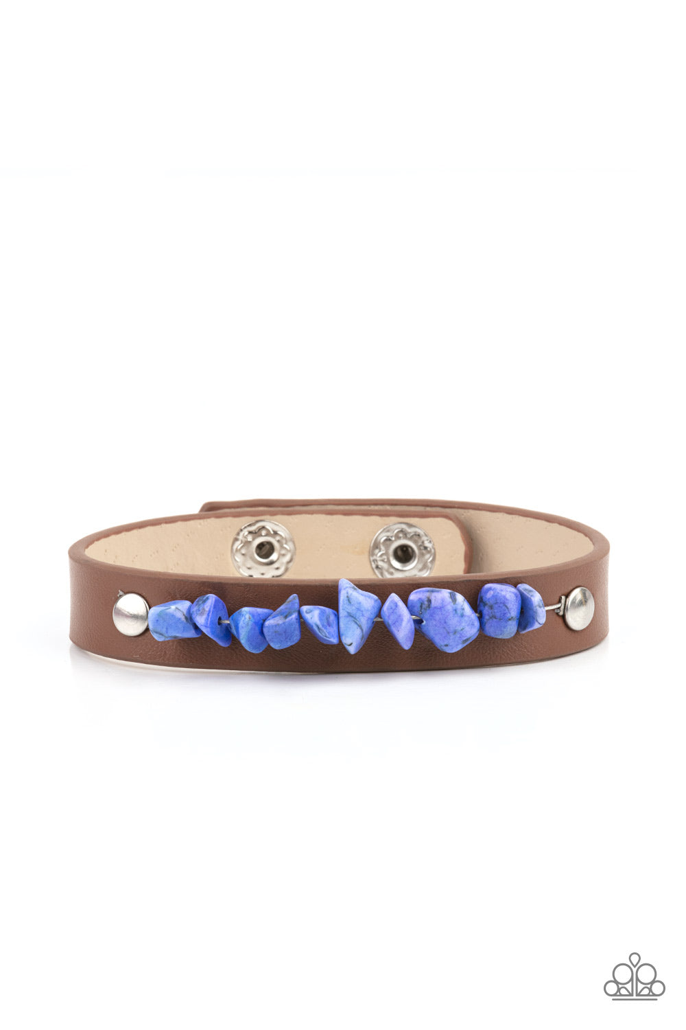 Paparazzi Accessories: Pebble Paradise - Blue Bracelet