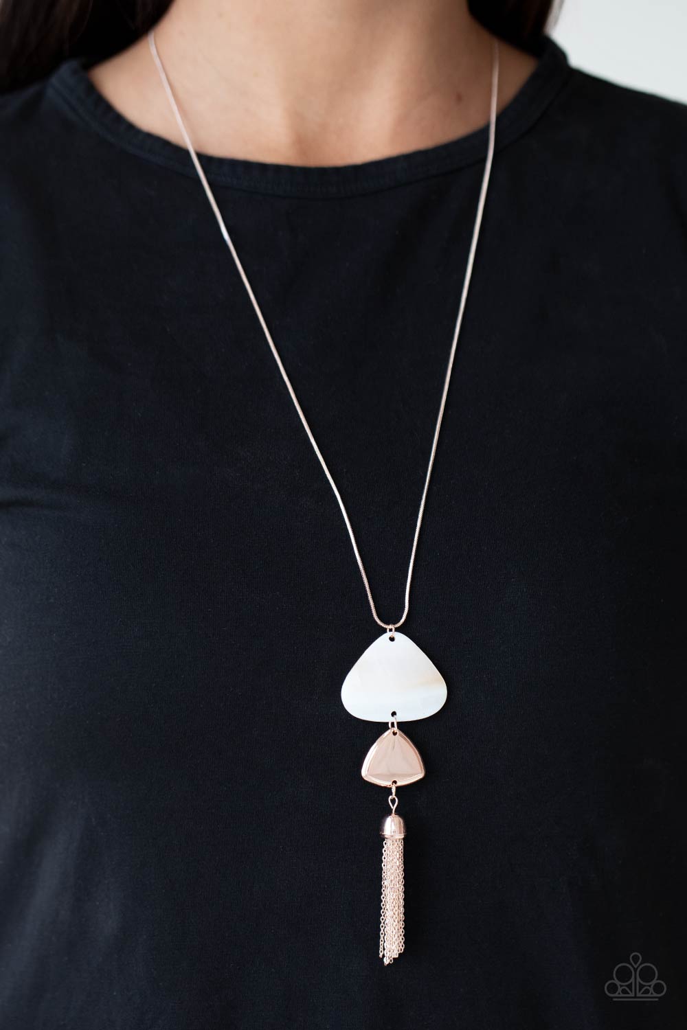 Paparazzi Accessories: TIDE You Over - Rose Gold Necklace