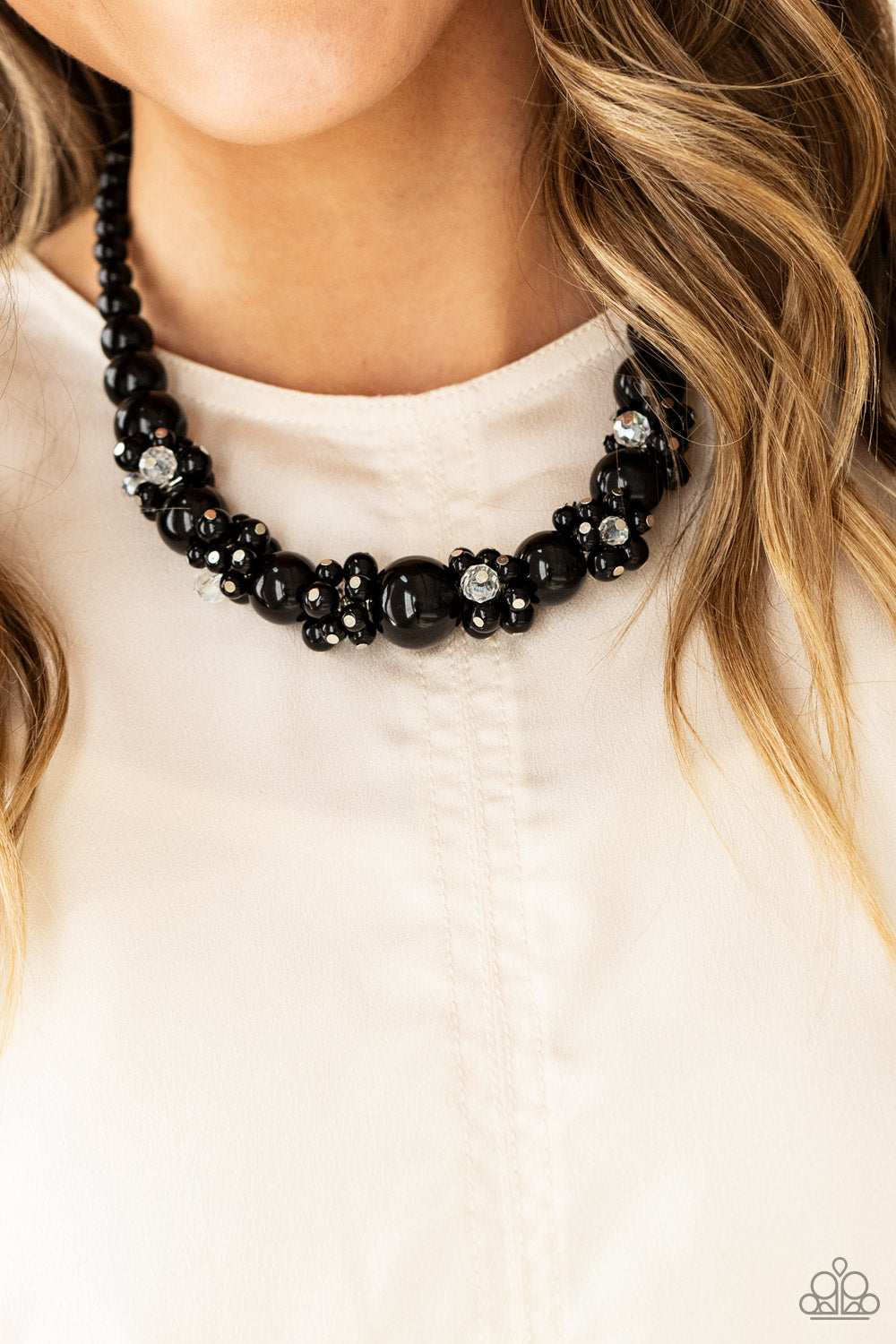 Paparazzi Accessories: All Dolled UPSCALE - Black Necklace