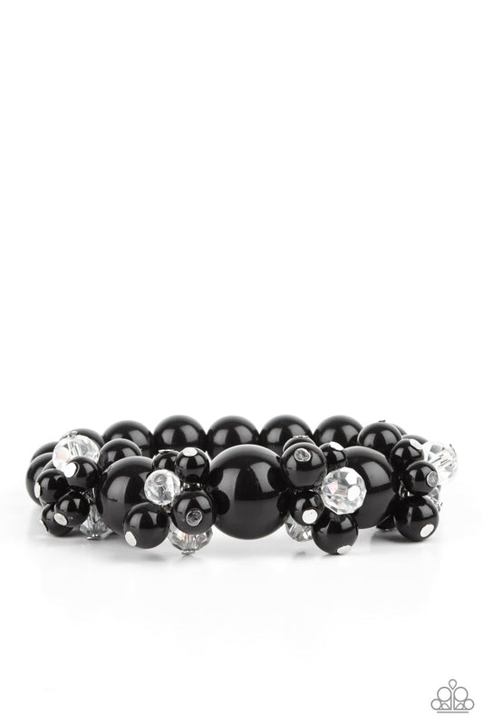 Paparazzi Accessories: Upcycled Upscale - Black Bracelet