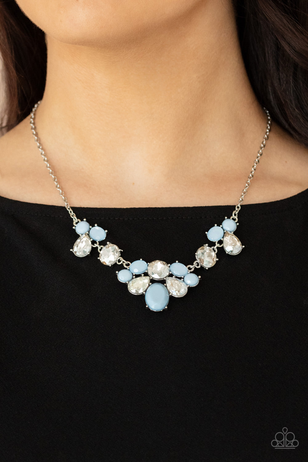 Paparazzi Accessories: Ethereal Romance - Blue Necklace