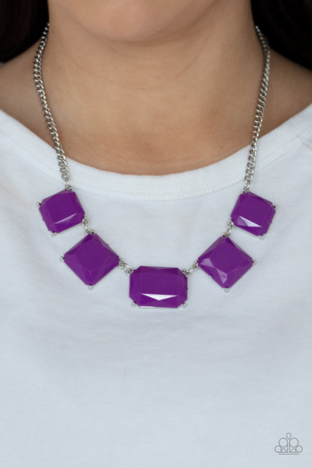 Paparazzi Accessories: Instant Mood Booster - Purple Necklace