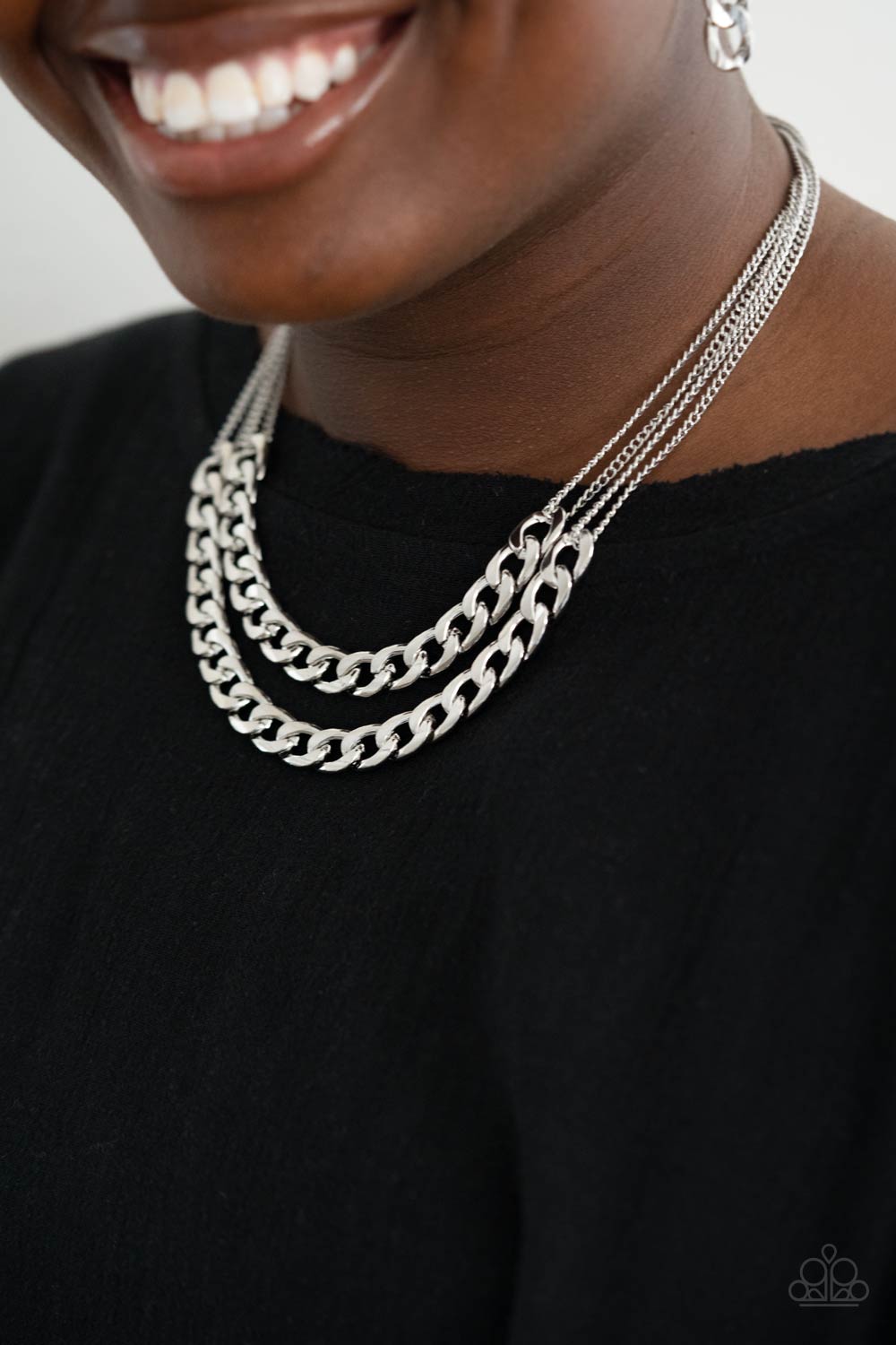 Paparazzi Accessories: Urban Culture - Silver Necklace