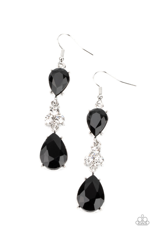 Paparazzi Accessories: Once Upon a Twinkle - Black Earring
