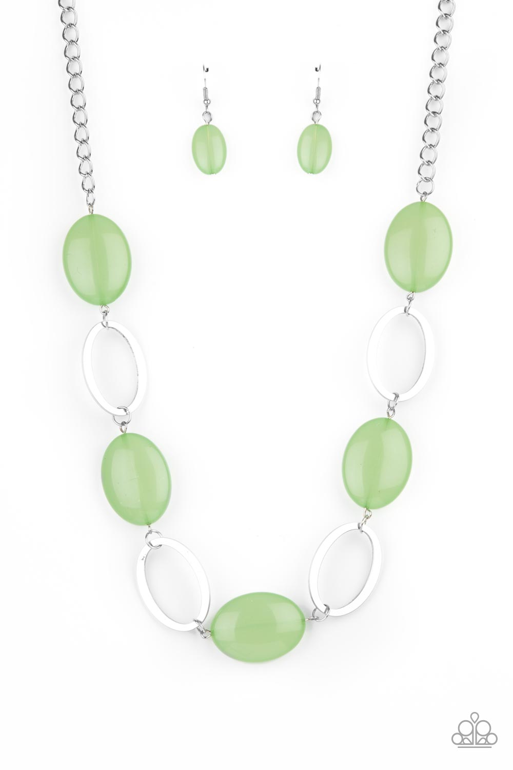 Paparazzi Accessories: Beachside Boardwalk - Green Necklace