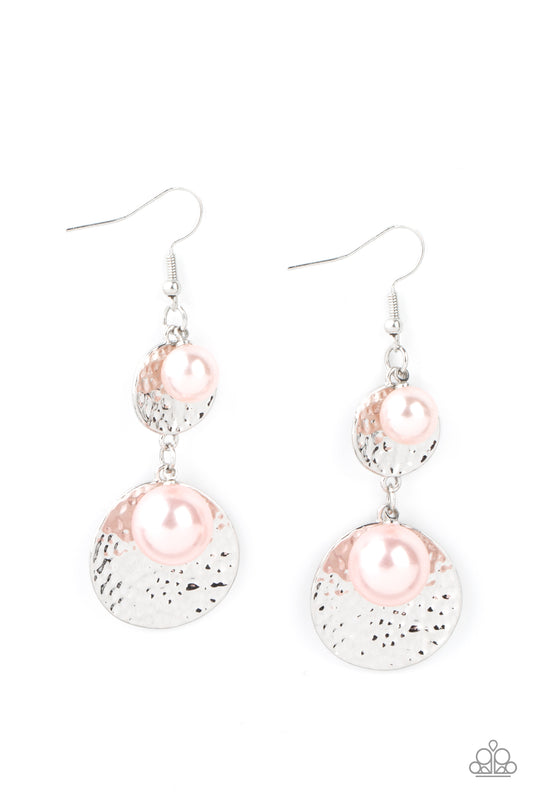 Paparazzi Accessories: Pearl Dive - Pink Earring