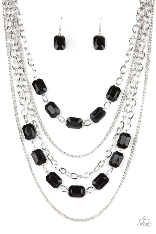 Paparazzi Accessories: Standout Strands - Black Necklace