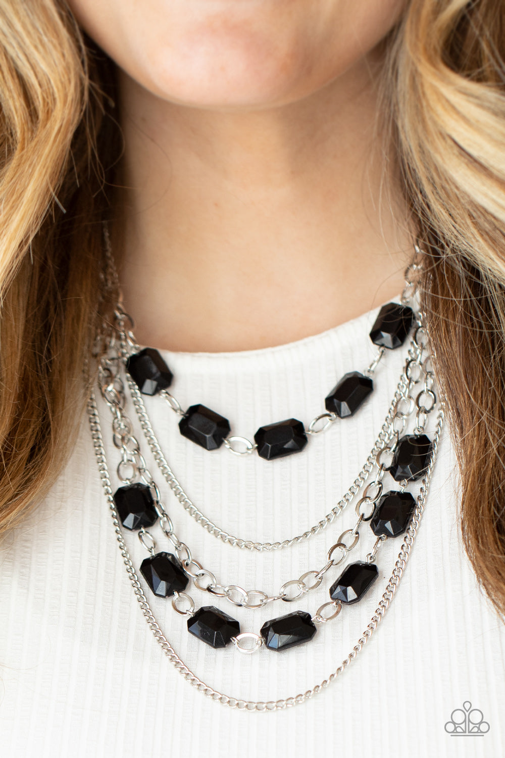 Paparazzi Accessories: Standout Strands - Black Necklace