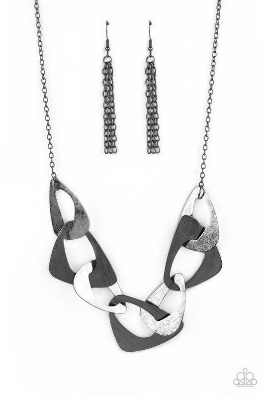 Paparazzi Accessories: Guide To The Galaxy - Black Necklace