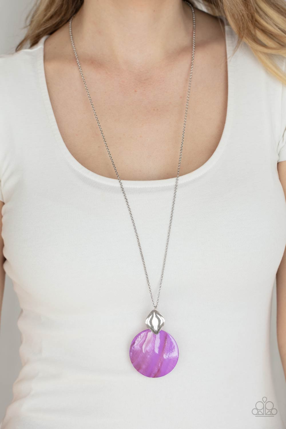 Paparazzi Accessories: Tidal Tease - Purple Necklace