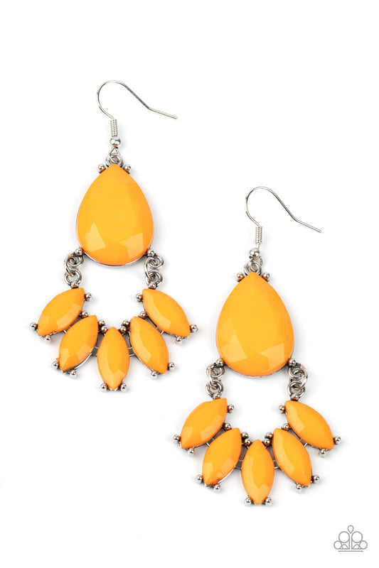 Paparazzi Accessories: POWERHOUSE Call - Orange Necklace